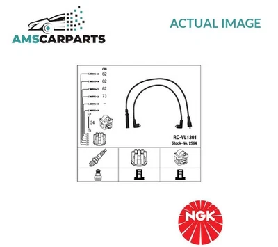 IGNITION CABLE SET LEADS KIT 2564 NGK NEW OE REPLACEMENT - Image 1 of 4
