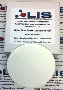 Filtros Whatman 934-AH 12,5 cm/125 mm (1827-125) - Imagen 1 de 1