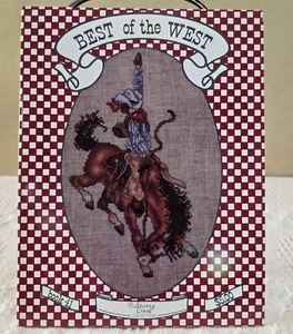 1987 Stoney Creek Collection "Best of the West" Cowboy Indian Country Book 41 VG - Imagen 1 de 11