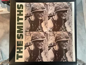 The Smiths Meat is Murder Flat Square Original 1985 Promo Poster 12x12 RARE - Picture 1 of 2