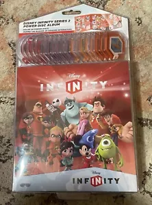 ALBUM POWER DISC DISNEY INFINITY 1.0 SERIE 2 CON 20 DISCHI - SCATOLA SIGILLATA NUOVA DI ZECCA - Foto 1 di 2