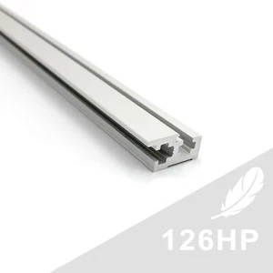 126HP Lightweight Eurorack Rail, LOW PROFILE, SILVER - Picture 1 of 4