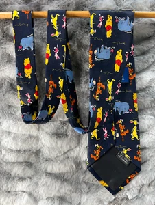 Exquisite Apparel for Pooh - Disney Winnie the Pooh Men's Tie - Pooh Parade - Picture 1 of 12