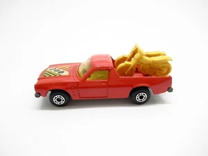 MATCHBOX SUPERFAST 60 HOLDEN PICK UP CON MOTOS AMARILLAS - Imagen 1 de 6
