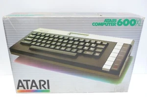 CONSOLE ATARI COMPUTER 600XL SYSTEM BOXED RARE PAL BOXED COMPLETE TESTED 1983 - Picture 1 of 23