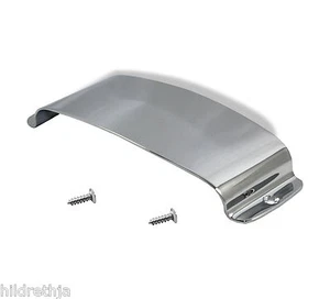 Bass Pickup Cover J Bass 4 String Style Chrome Bitterroot 120910CH - Picture 1 of 4