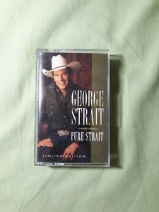 George Strait - Pure Strait-  Limited Edition Cassette- - Picture 1 of 4