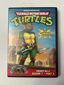 Teenage Mutant Ninja Turtles: Season 7 Part 4 The Raphael Slice DVD Perfect Disc - Picture 1 of 4