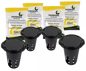 NEMESIS Termite Inground Stations x4 & Baits 100g x4 PCT Chlorfluazuron DIY - Picture 1 of 4