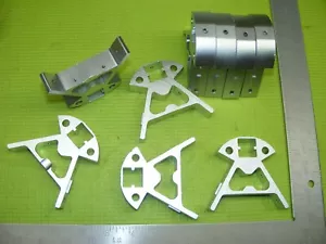X9 KOSSEL DELTA SILVER ALUMINIUM CORNER FITTING BRACE FRAME VERTICAL BASE SET - Picture 1 of 8
