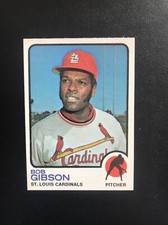 1973 O-PEE-CHEE #190 BOB GIBSON HOF STL CARDINALS— ULTRA HIGH END💥*** (wph)
