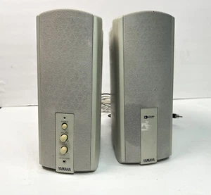 Yamaha YST-M15 Vintage 90s Powered Multimedia Speakers W/ Power Supply - Picture 1 of 9