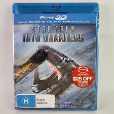 Star Trek Into Darkness | 3D + 2D + DVD + Digital (Blu-ray, 2013) NEW Sealed