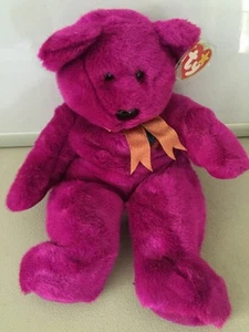 TY "Millennium" Teddy Bear Beanie Buddy 1999 Stuffed plush - Picture 1 of 8