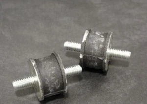 Norton Commando Muffler isolastic mounts 1969-1974 06-0622 set of 2 Made In Uk - Picture 1 of 1