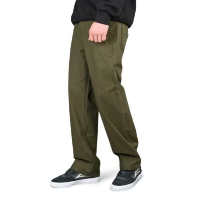 Volcom V Ent Fat Tony Kraftsman Pantalones - Squadron Verde - Imagen 1 de 4