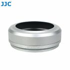 JJC LH-JX70II V2 Silver lens hood for Fujifilm X70 Camera with 49mm Adapter Ring