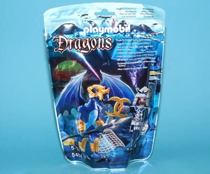 PLAYMOBIL 5464 DRAGONS ICE DRAGON & WARRIOR MIB MISB SEALED BAG 2012 GEOBRA R... - Picture 1 of 4