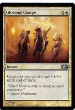 Glorious Charge *FOIL Common* Magic MtG x1 M10 SP
