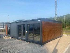 Büro Container 70 M² wc Klimaanlage Abstellkammer - Bild 1 von 13