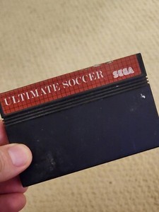 Sega Master System ULTIMATE SOCCER Complete CIB Game SMS