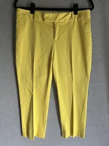 Banana Republic Petites Moon Yellow Dress Pants Woman’s 8P - Picture 1 of 12