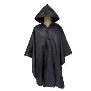 Men&Women Waterproof Raincoat Rain Coat Hooded Jacket Poncho Rainwear Camping - Picture 1 of 8
