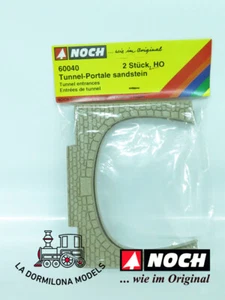 NOCH 60040 - H0 Tunnel-Portale sandstein / Portal de túnel - NUEVO (c197) - Imagen 1 de 3
