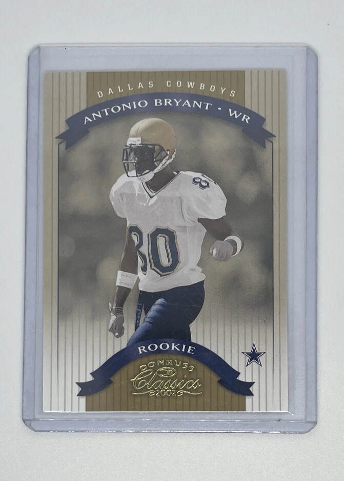 2002 Donruss Classics Antonio Bryant SP Rookie RC 207/1000 - Image 1 of 2