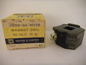 SQUARE D MAGNET COIL 2959-S1-W33B *NEW SUPRLUS* - Picture 1 of 5