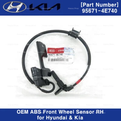 Sensor de rueda delantera derecha ABS genuino 956714E740 para Hyundai Porter II Kia Bongo III Foto 1 de 2