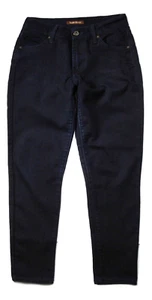 Pantalones de mezclilla James talla 26 Twiggy crop elásticos lavado oscuro provocador pierna ajustada - Imagen 1 de 5
