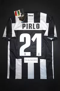 New 2012-2013 Nike Authentic Juventus Andrea Pirlo Home Kit Jersey Shirt Maglia - Picture 1 of 7