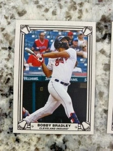 2021 Topps Montgomery 582 Club Set 3 Card Cleveland Indians Bobby Bradley #14 - Bild 1 von 1