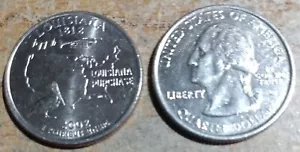 2002 D & P Louisiana State Quarters - Picture 1 of 4