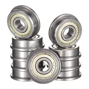 10-30pcs F689ZZ Flanged Ball Bearing 9x17x5mm Steel Bearings Double Shielded NEW - Picture 1 of 4