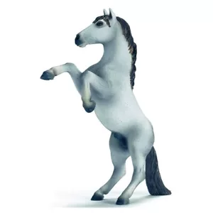 NEW Schleich 13621 Mustang Stallion white horse farm life figurine RETIRED toy - Picture 1 of 2