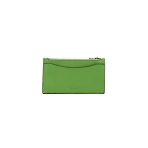 Coach Geldbörse grün Leder Reißverschluss Kartenetui 4829 - Bild 1 von 10