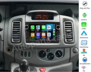 For Vauxhall Vivaro 2006-2010 Android 13 Apple Carplay Radio Stereo Headunit BT - Picture 1 of 17