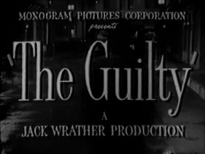 THE GUILTY (1947) DVD BONITA GRANVILLE, DON CASTLE - Picture 1 of 1