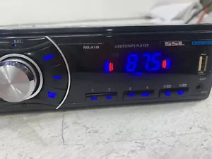 SSL ML41B radio stereo multimedia player Bluetooth USB AUX MP3 WMA - Picture 1 of 5