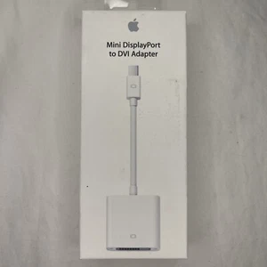 NEW Genuine Apple Mini DisplayPort to DVI Adapter White MB570LL/B A1305 - Picture 1 of 3