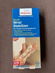 Walgreens Deluxe Wrist Stabilizer S/M, NIB - Picture 1 of 2