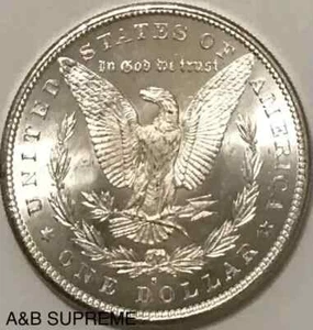 (1) "S" Morgan Dollar San Francisco Mint From OBW Roll GEM BU Unc 90% Silver - Picture 1 of 10