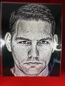 Chris Weidman Signed 16x20 photo UFC MMA GLOVE POSTER AUTO - Picture 1 of 1