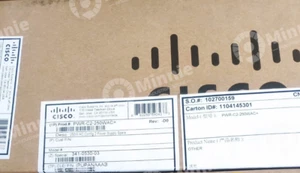 Cisco PWR-C2-250WAC 250W AC Power Supply for Cisco 2960XR 3650 Series## - Picture 1 of 1