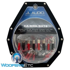 JL AUDIO XA-SWA-SX16 16 AWG 192pcs. SPADE & SPEAKER CONNECTORS FOR 16 GAUGE WIRE - Picture 1 of 2