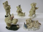 Boyd's Bears ~ Lot Of 5 Lil' Wings ~ Puffy-Daisy-Ponder-Snowy-Wunder ~ So Cute!