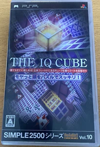 Simple 2500 Series Portable Vol. 10: The IQ Cube Japanese version Japan PSP USED - Picture 1 of 3