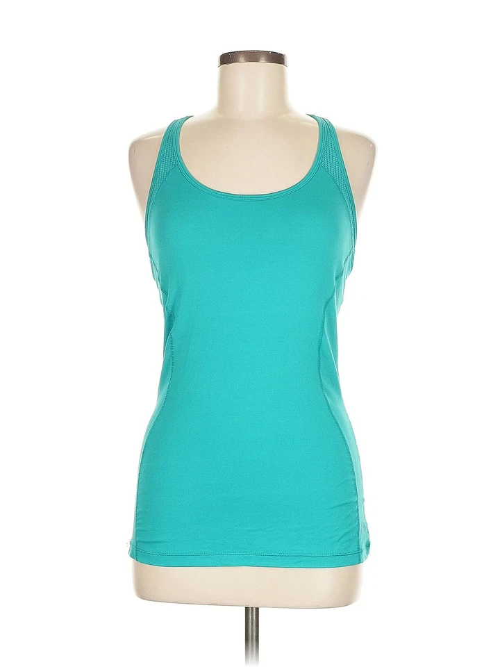 Danskin Now Women Green Active Tank 8 - Image 1 of 4